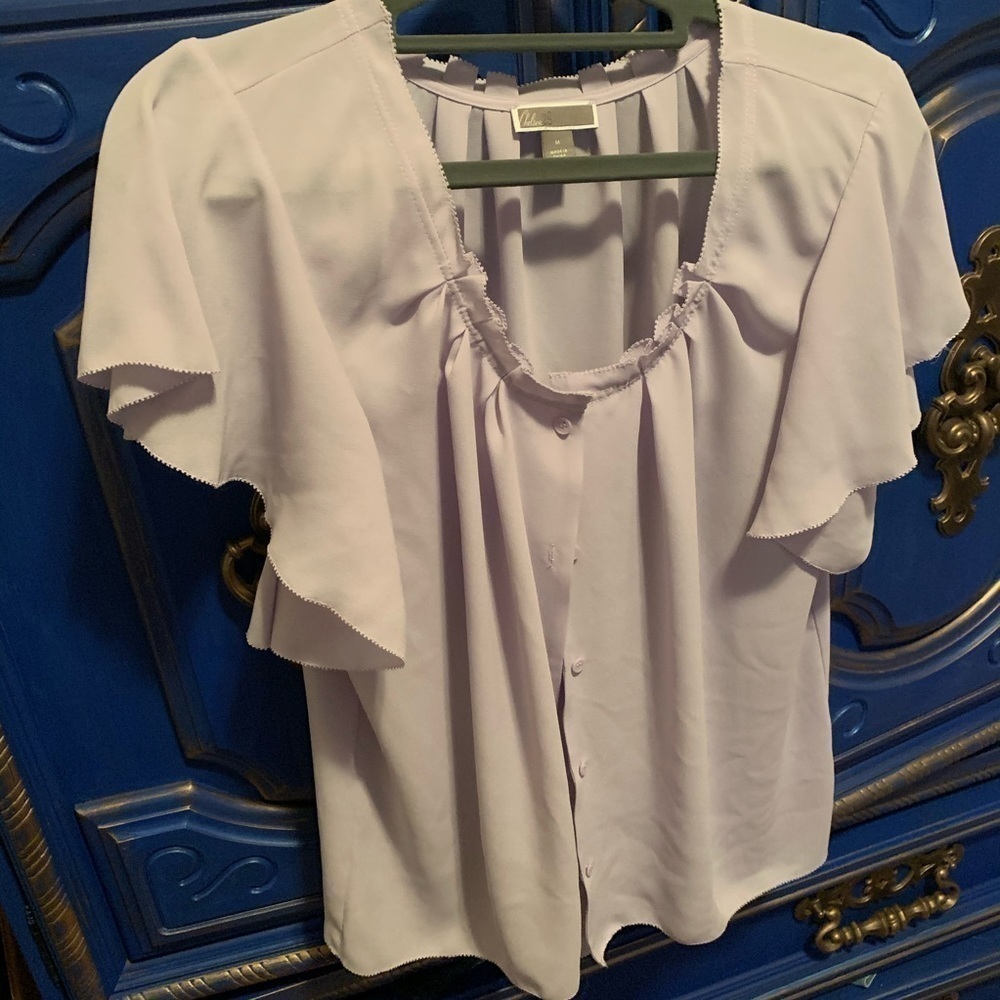 ⭐️Chelsea28 Nordstrom Lavender Delicate Blouse NWT
